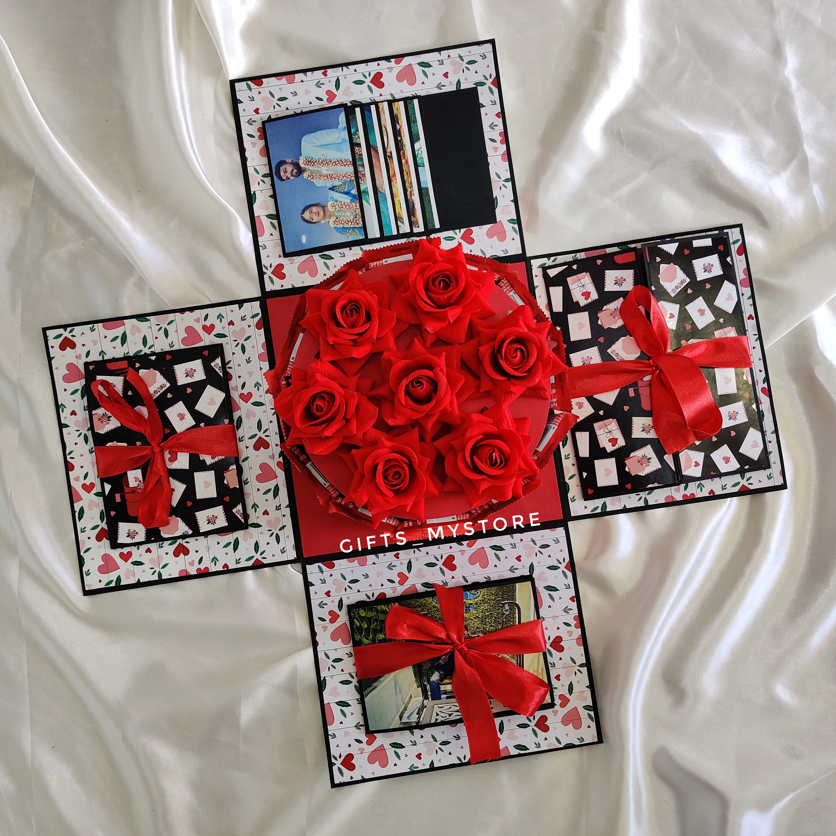 KITKAT BOUQUET WITH PHOTOS AND MESSAGES IN CEB